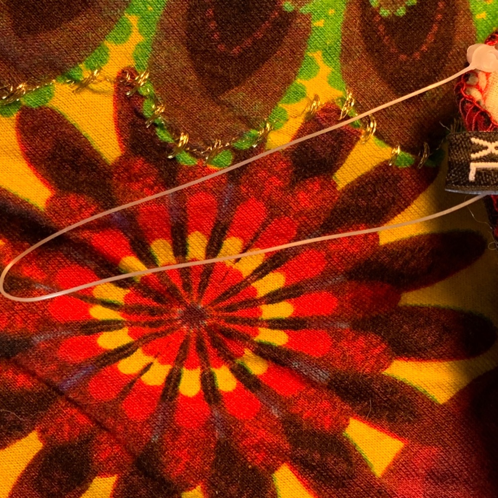 Desigual Red and Green Dress - Picture 8 of 12